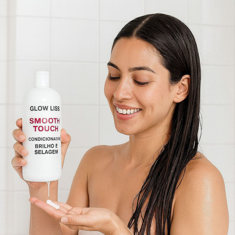 Condicionador Brilho e Selagem Glow Liss Smooth Touch