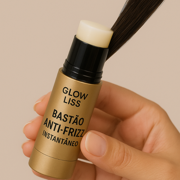 GlowLiss – Bastão Anti-Frizz Instantâneo