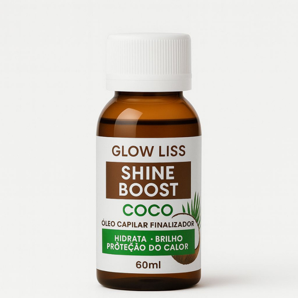 Kit Hidratação Óleo Capilar Finalizador Glow Liss Shine Boost