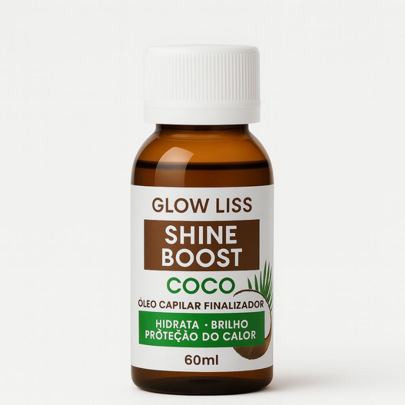 Kit Hidratação Óleo Capilar Finalizador Glow Liss Shine Boost