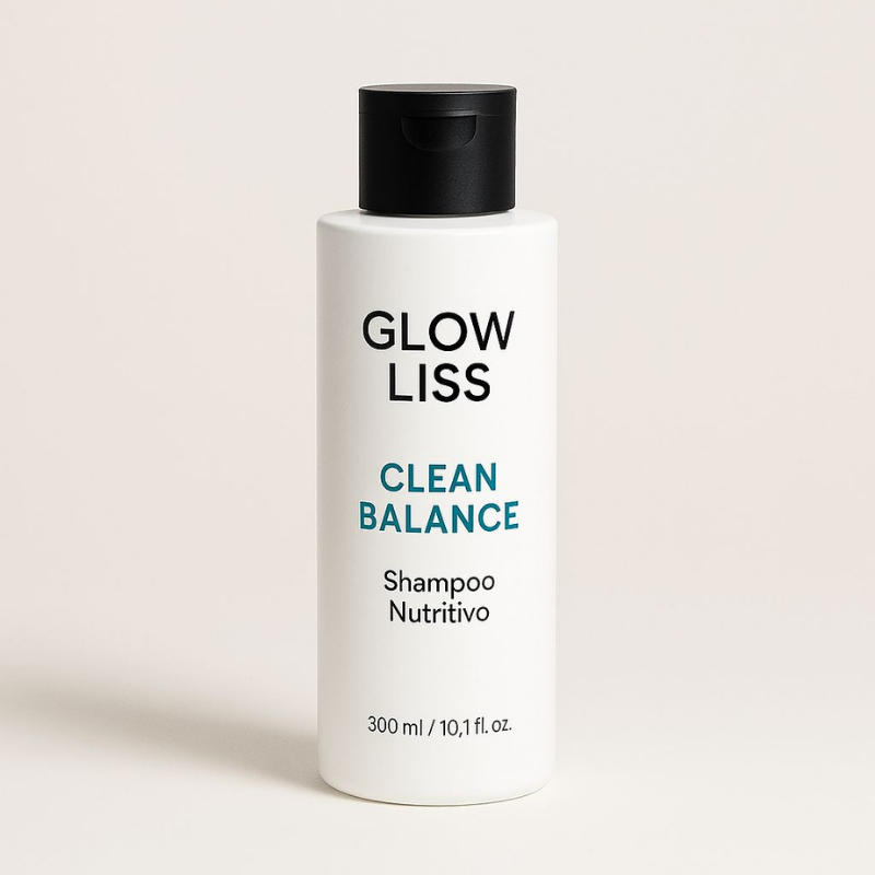 Shampoo Nutritivo Glow Liss Clean Balance