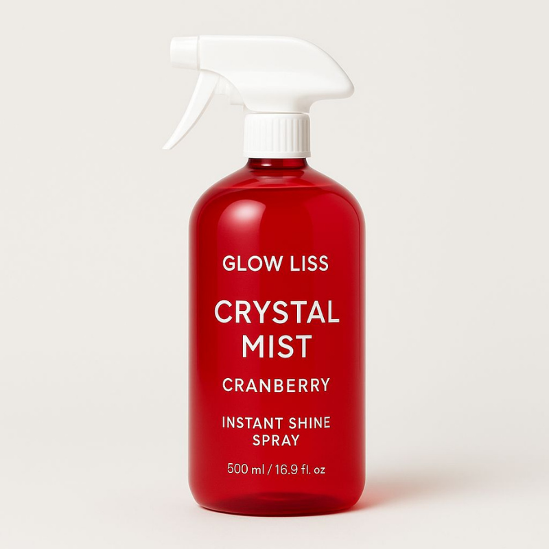 Spray de Brilho Instantâneo Glow Liss Crystal