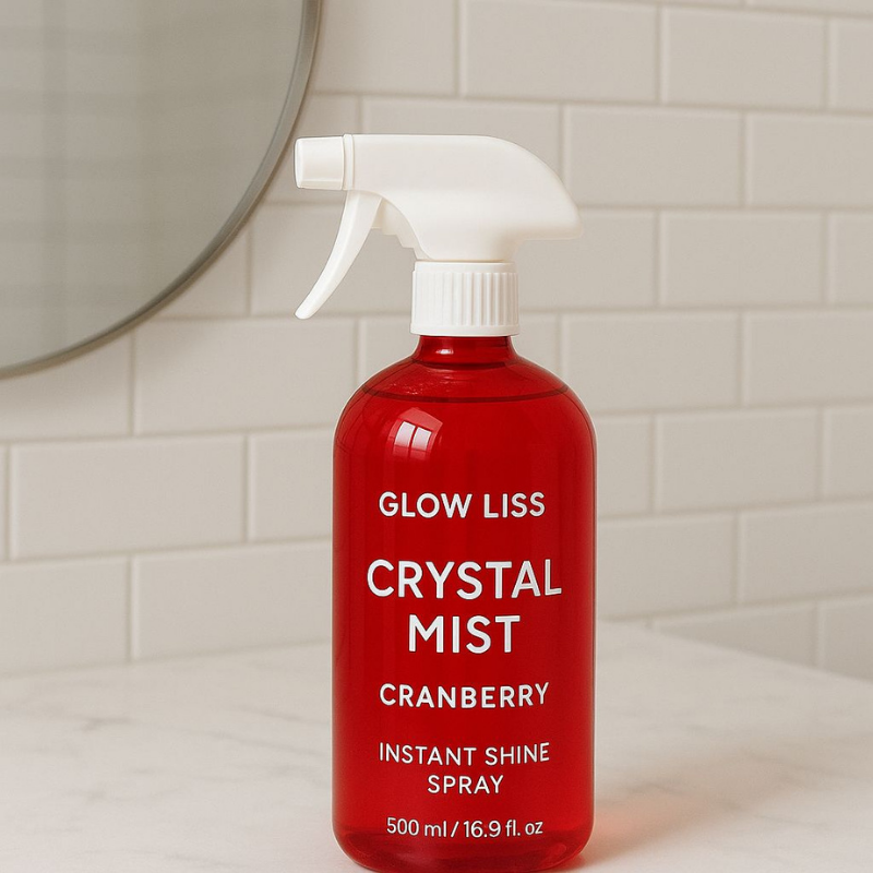 Spray de Brilho Instantâneo Glow Liss Crystal