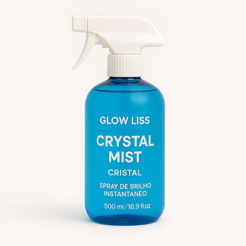 Spray de Brilho Instantâneo Glow Liss Crystal