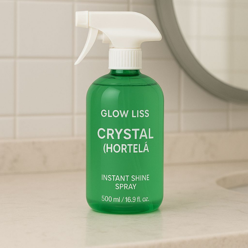 Spray de Brilho Instantâneo Glow Liss Crystal