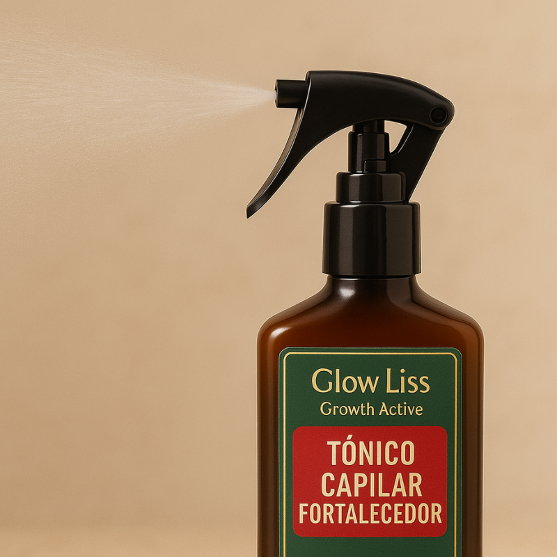 Tônico Capilar Fortalecedor Glow Liss Growth Active
