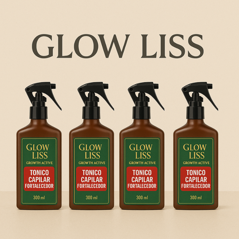 Tônico Capilar Fortalecedor Glow Liss Growth Active